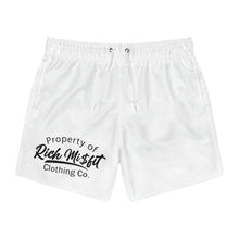 Load image into Gallery viewer, RM white Swim Trunks
