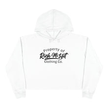Load image into Gallery viewer, Women’s Cropped Hooded Sweatshirt