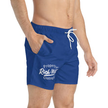 Load image into Gallery viewer, RM blue Swim Trunks
