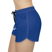 Load image into Gallery viewer, Women&#39;s Blue Casual Rich Misfit Shorts
