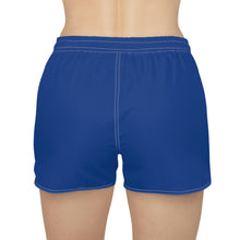 Load image into Gallery viewer, Women&#39;s Blue Casual Rich Misfit Shorts
